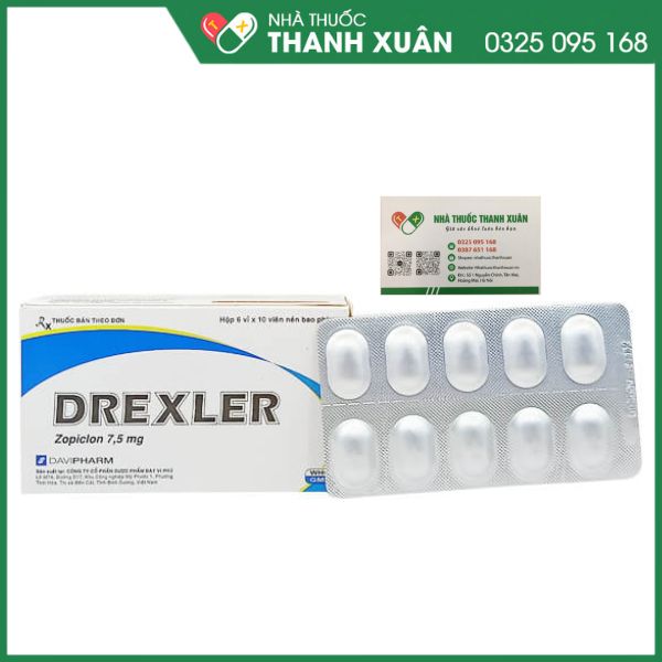 Drexler - Điều trị ngắn hạn chứng mất ngủ